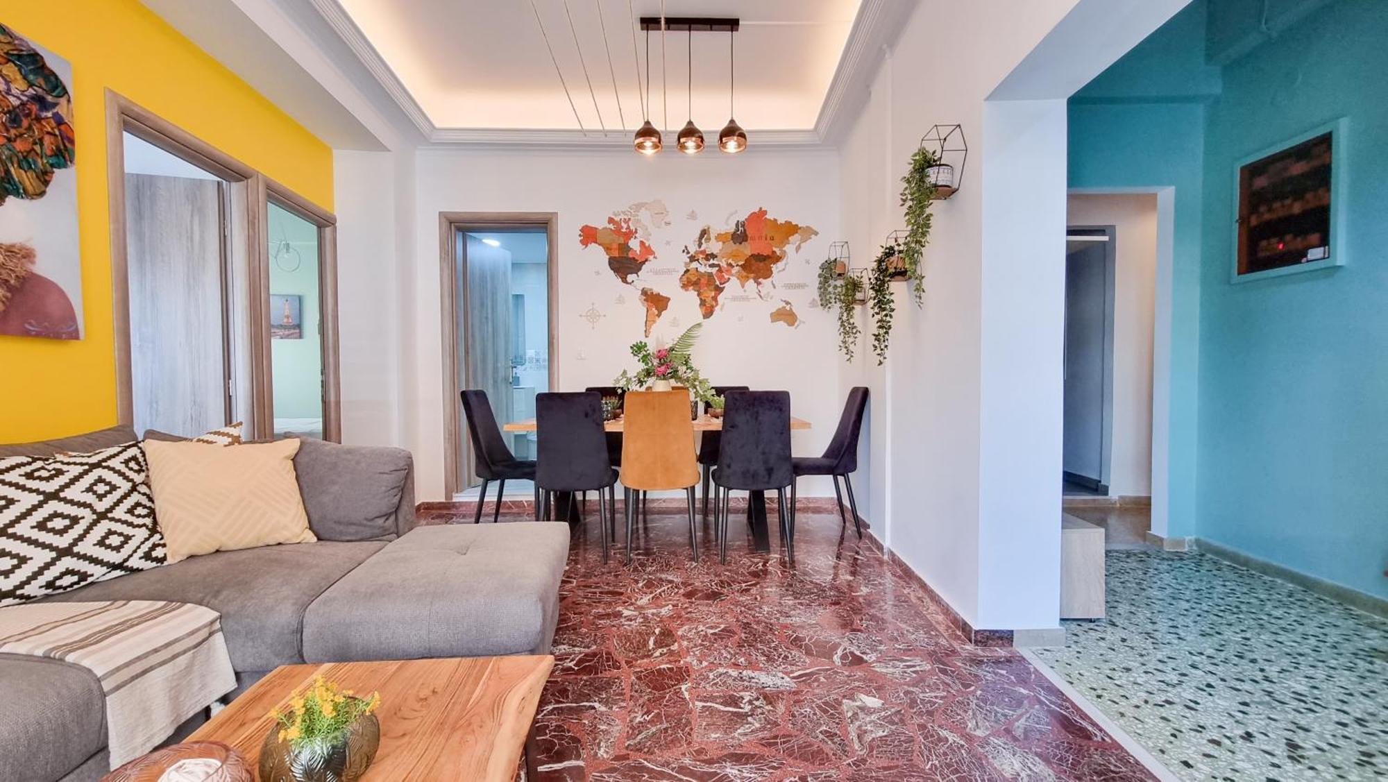 Apartment World Flavor 4bedroom Multicultural *